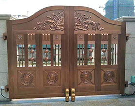 別墅銅門設計美觀 別墅銅門設計美觀